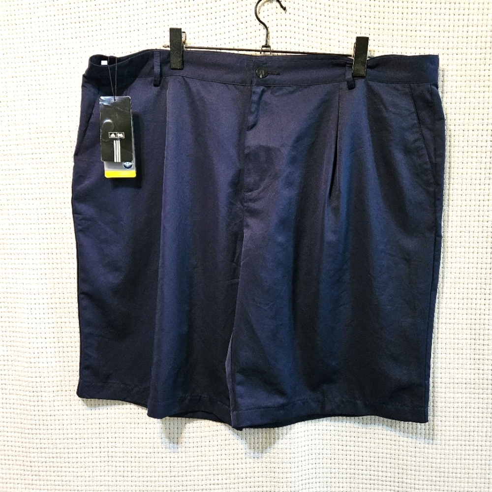 NWT Adidas Men's Navy Blue Shorts Sz 42